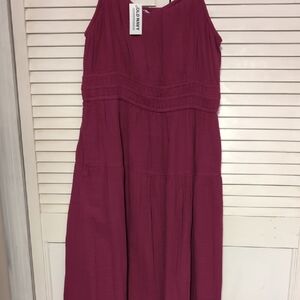 Old Navy Pink Sleeveless Dress